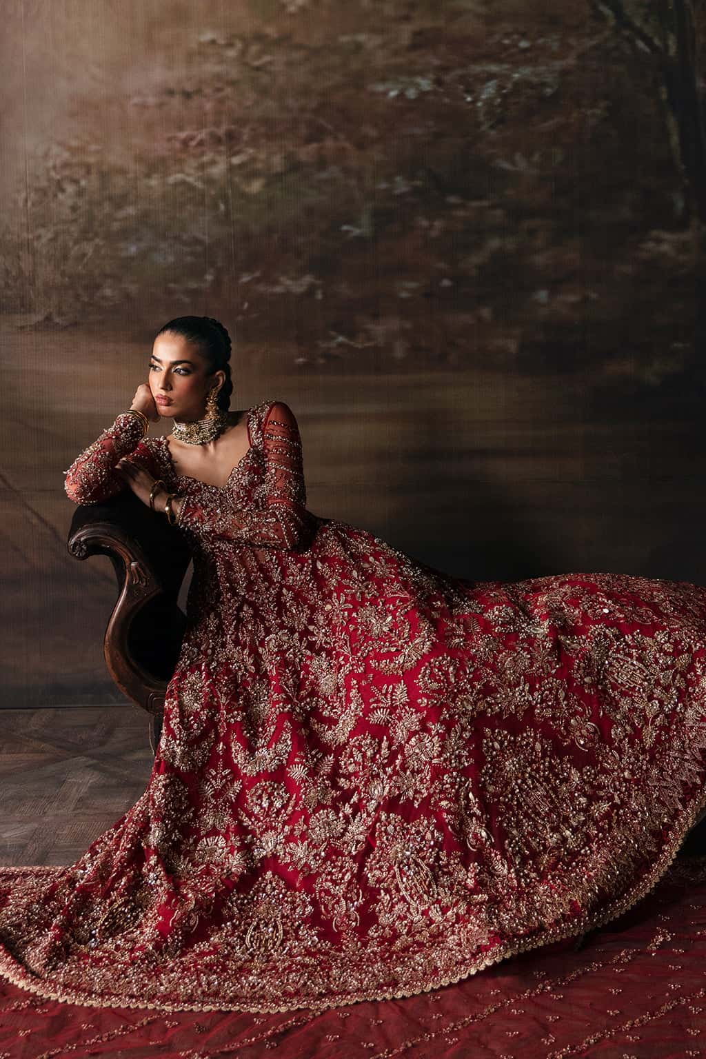 The Cultural Significance of Red Bridal Dresses for Pakistani Weddings Hoorain Designer Wear The Cultural Significance of Red Bridal Dresses for Pakistani Weddings Hoorain Designer Wear