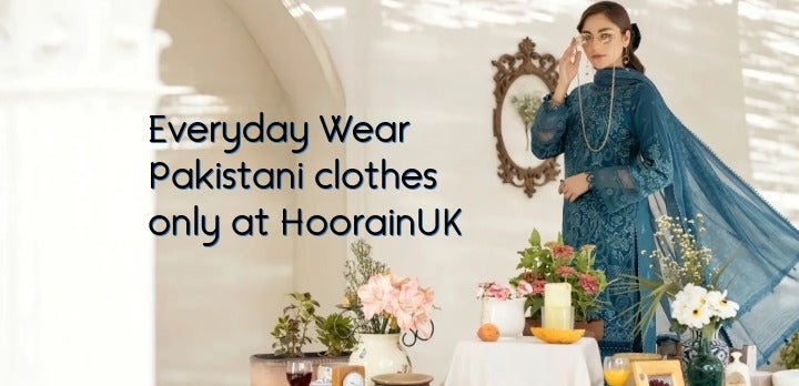 Everyday Wear Pakistani clothes only at Hoorain UK Pakistani Designer Clothing Hoorain UK Hoorain Designer Wear