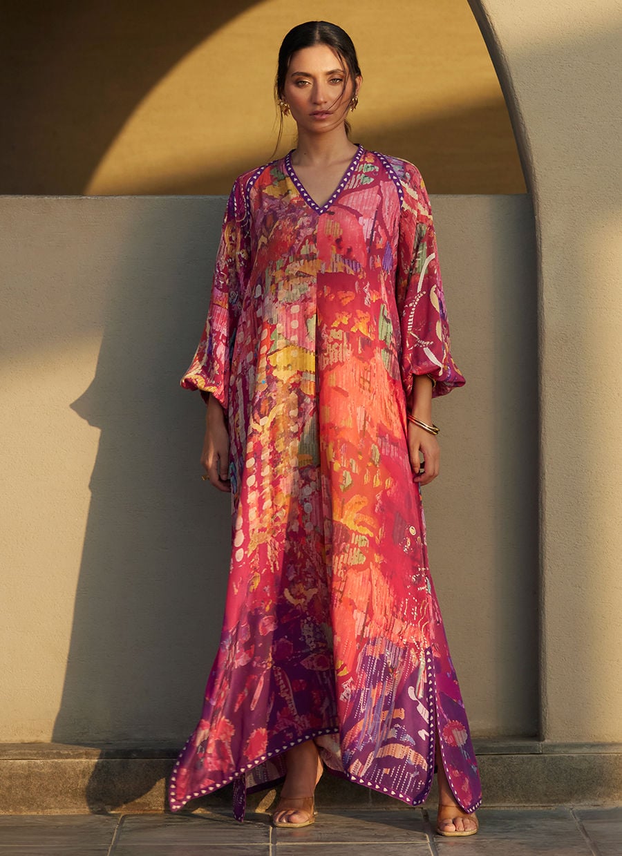 farah talib aziz pink dress Farah Talib Aziz Bridal designed for the bride who carries tradition with effortless elegance