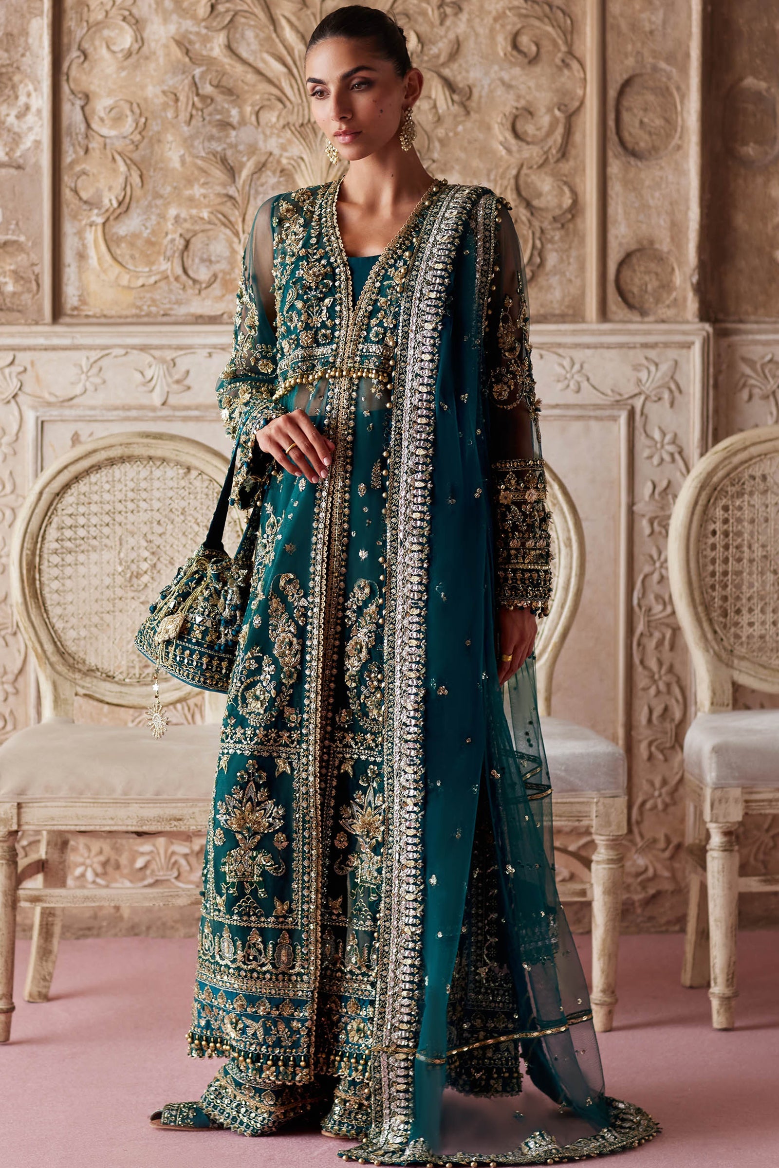 Zaha | Gossamer 25 | AYLIN-E-JADE (ZC25-05) – Hoorain Designer Wear