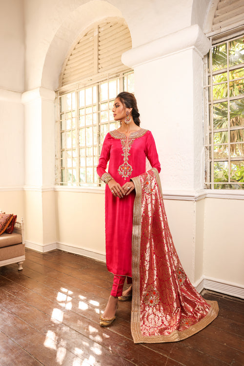 Maya | Wedding Formal Meherbano | AATSHI - Hoorain Designer Wear - Pakistani Ladies Branded Stitched Clothes in United Kingdom, United states, CA and Australia