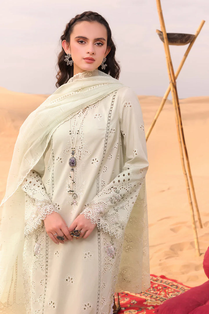 Qalamkar | Chikankari Eid Edit 24 | KM-04 SORCHA - Hoorain Designer Wear - Pakistani Ladies Branded Stitched Clothes in United Kingdom, United states, CA and Australia