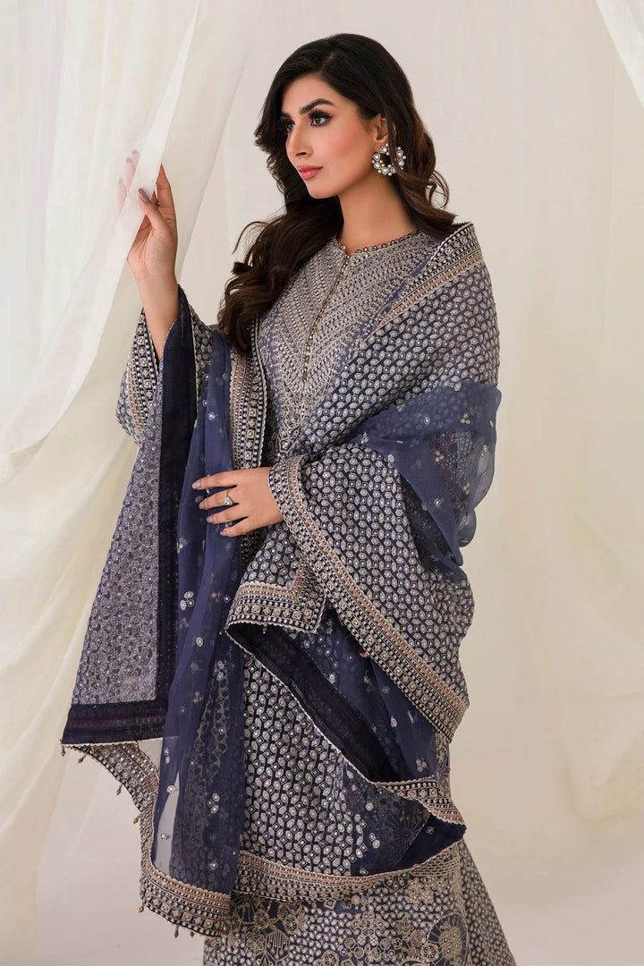 Jazmin | Luxury Formal Collection | GERANIUM - Hoorain Designer Wear - Pakistani Ladies Branded Stitched Clothes in United Kingdom, United states, CA and Australia