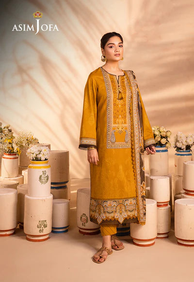 Asim Jofa | Prints Essentials |AJUB-06 - Hoorain Designer Wear - Pakistani Ladies Branded Stitched Clothes in United Kingdom, United states, CA and Australia
