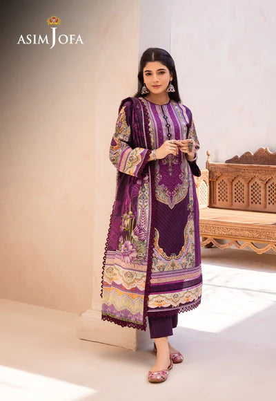 Asim Jofa | Prints Essentials | AJUB-10 - Hoorain Designer Wear - Pakistani Ladies Branded Stitched Clothes in United Kingdom, United states, CA and Australia