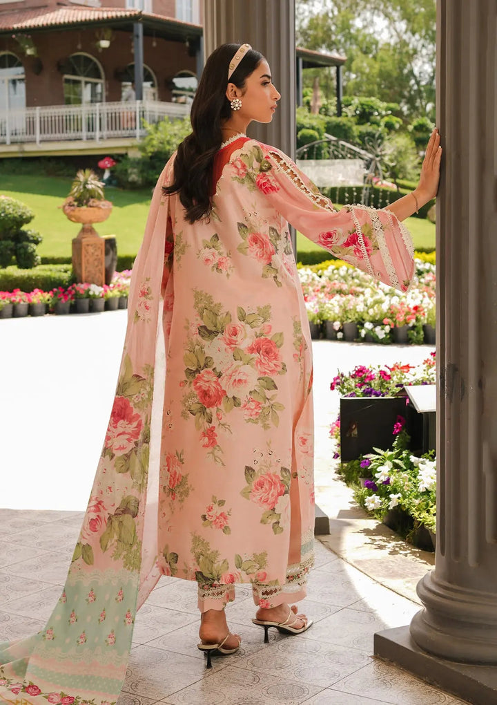 Elaf Premium | Printed Collection 24 | EEP-01B - Petal Pulse - Hoorain Designer Wear - Pakistani Ladies Branded Stitched Clothes in United Kingdom, United states, CA and Australia
