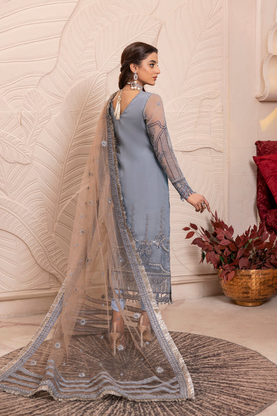 House of Nawab | Luxury Formals | ZAKIYA - Hoorain Designer Wear - Pakistani Ladies Branded Stitched Clothes in United Kingdom, United states, CA and Australia