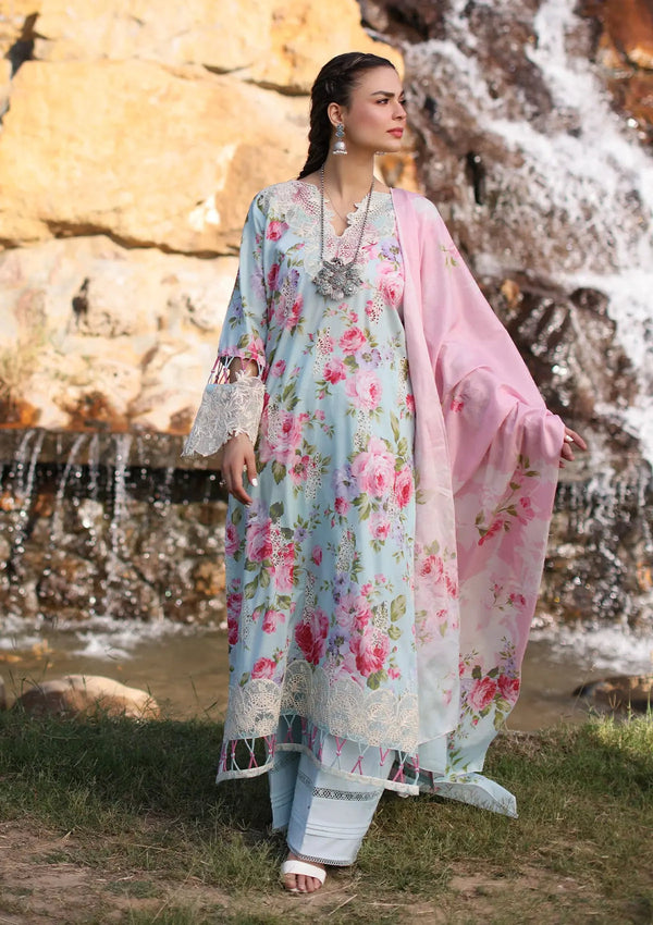 Elaf Premium | Prints Chikankari 24 | 04B GLACIELLA - Hoorain Designer Wear - Pakistani Ladies Branded Stitched Clothes in United Kingdom, United states, CA and Australia