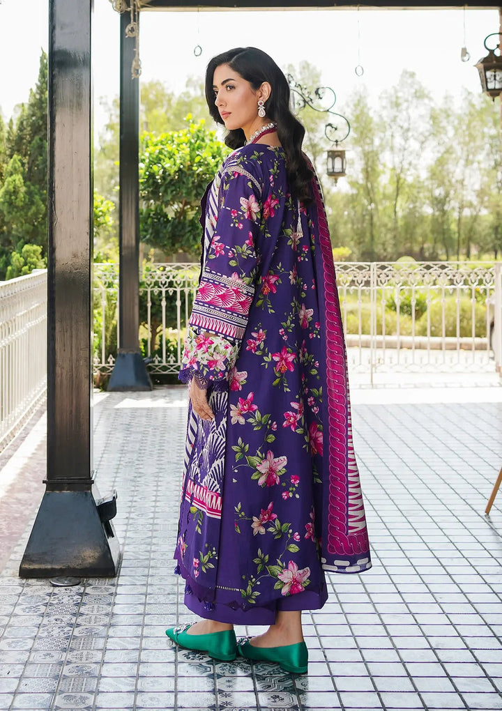 Elaf Premium | Printed Collection 24 | EEP-02B - Bloomie - Hoorain Designer Wear - Pakistani Ladies Branded Stitched Clothes in United Kingdom, United states, CA and Australia