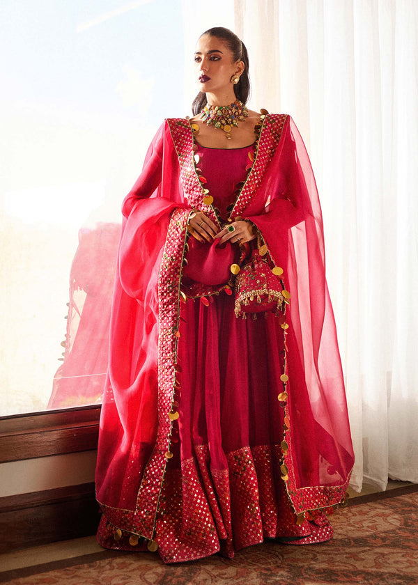 Hussain Rehar | Luxury Pret SS 24 | Roshan - Hoorain Designer Wear - Pakistani Ladies Branded Stitched Clothes in United Kingdom, United states, CA and Australia