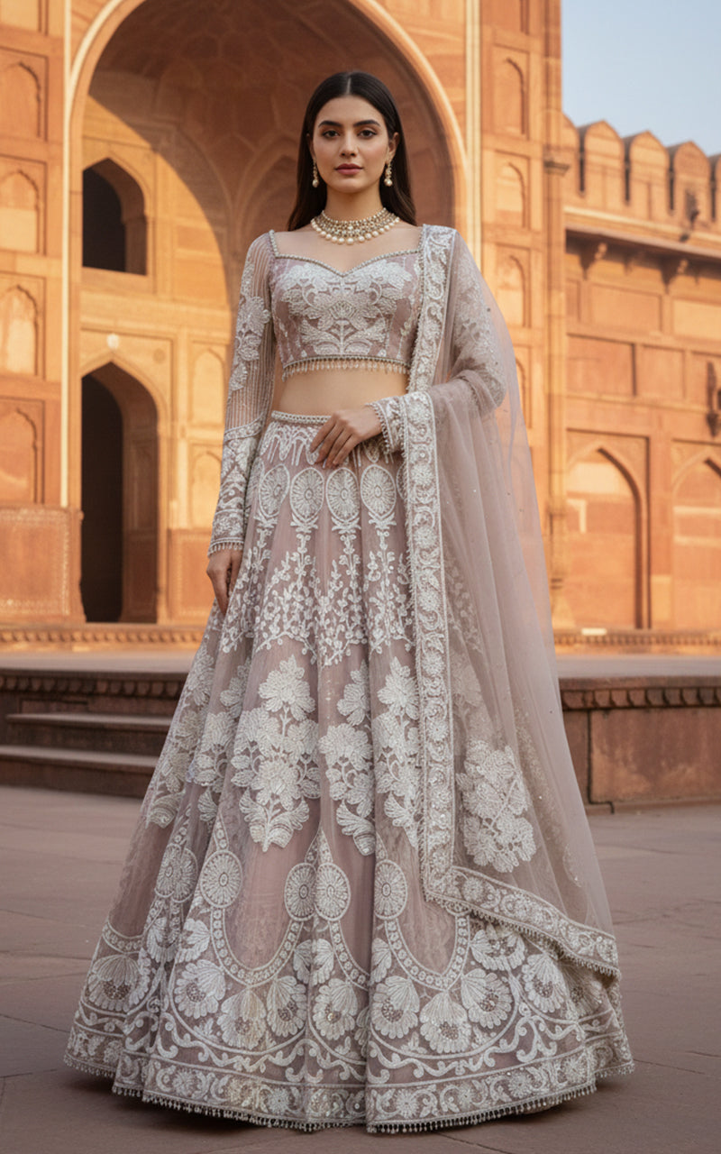 Threads and Motifs | Formal Dresses 25 | 10335 - XS / Pinkish Gray Threads and Motifs | Formal Dresses 25 | 10335 - XS / Pinkish Gray