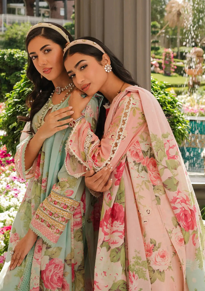Elaf Premium | Printed Collection 24 | EEP-01B - Petal Pulse - Hoorain Designer Wear - Pakistani Ladies Branded Stitched Clothes in United Kingdom, United states, CA and Australia