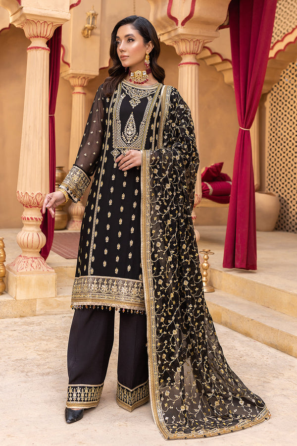 Neeshay | Dastgah Festive Formals | LEILA - Hoorain Designer Wear - Pakistani Ladies Branded Stitched Clothes in United Kingdom, United states, CA and Australia