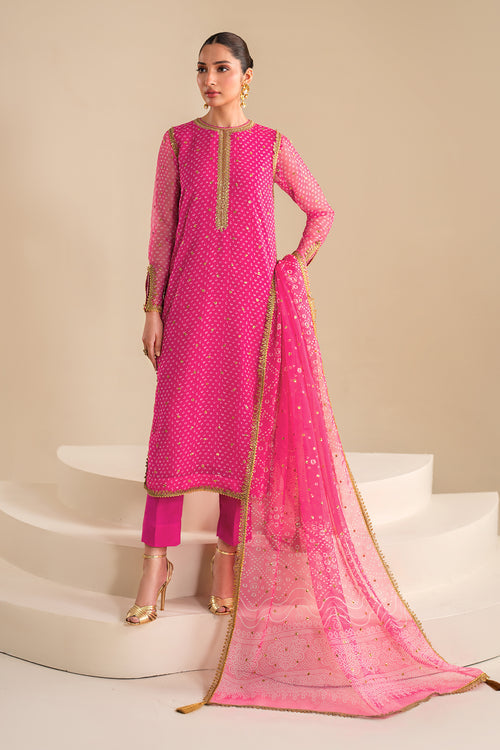 Baroque | Luxury Pret 24 | CHIFFON UF-626 – Hoorain Designer Wear