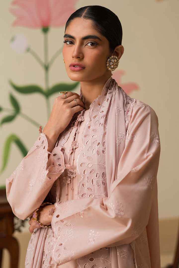 Cross Stitch | Chikankari Lawn Collection | P-04 - Hoorain Designer Wear - Pakistani Ladies Branded Stitched Clothes in United Kingdom, United states, CA and Australia