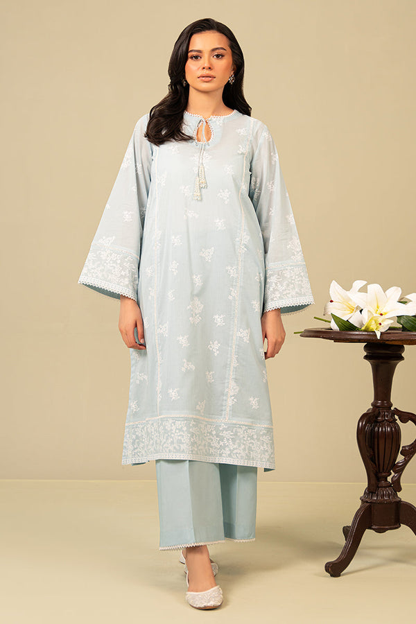Cross Stitch | Daily Wear Lawn | CS-01 - Hoorain Designer Wear - Pakistani Ladies Branded Stitched Clothes in United Kingdom, United states, CA and Australia