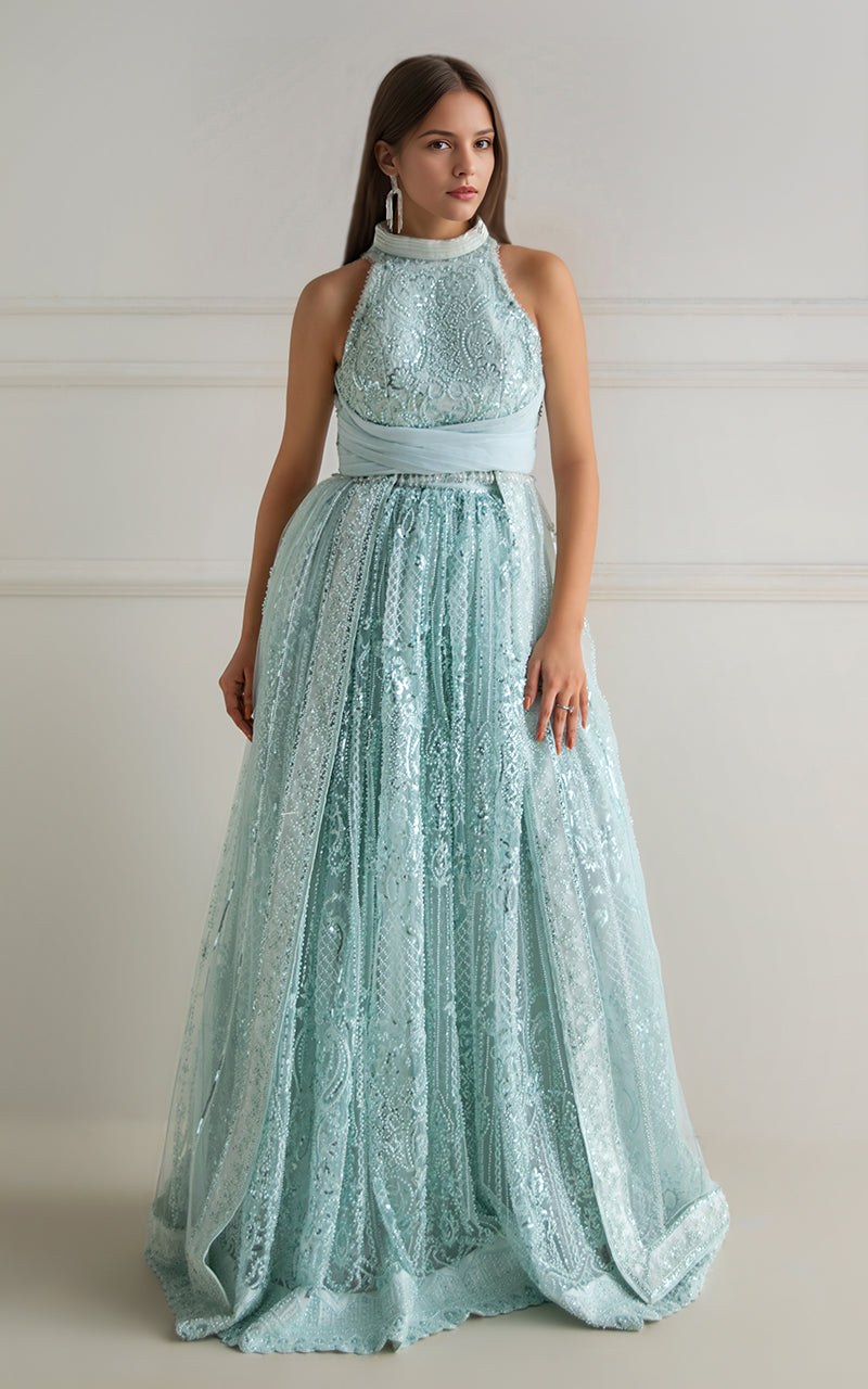 L / Ice Blue / Net