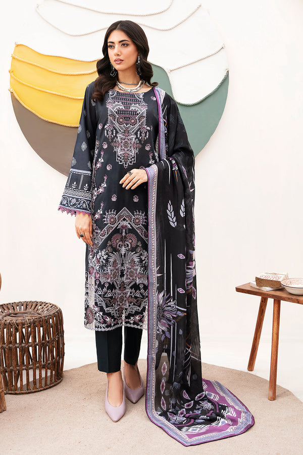 Ramsha | Mashaal Luxury Lawn | L-1102 - Hoorain Designer Wear - Pakistani Ladies Branded Stitched Clothes in United Kingdom, United states, CA and Australia