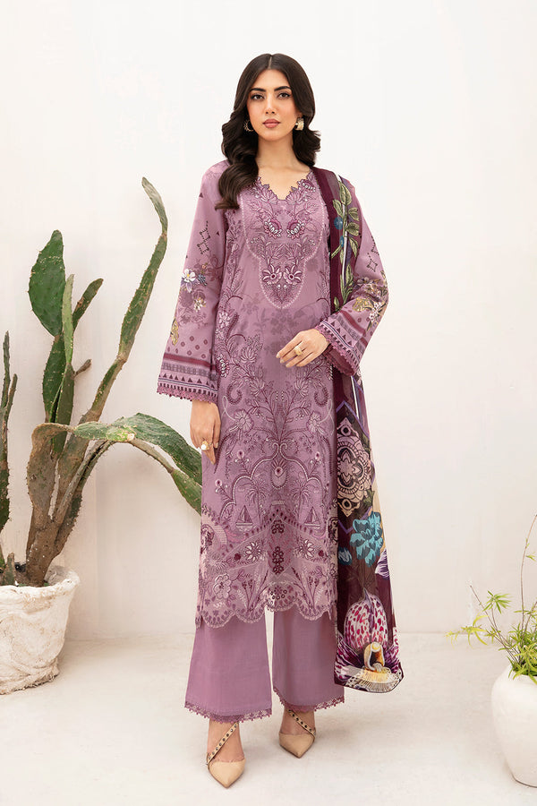 Ramsha | Mashaal Luxury Lawn | L-1103 - Hoorain Designer Wear - Pakistani Ladies Branded Stitched Clothes in United Kingdom, United states, CA and Australia