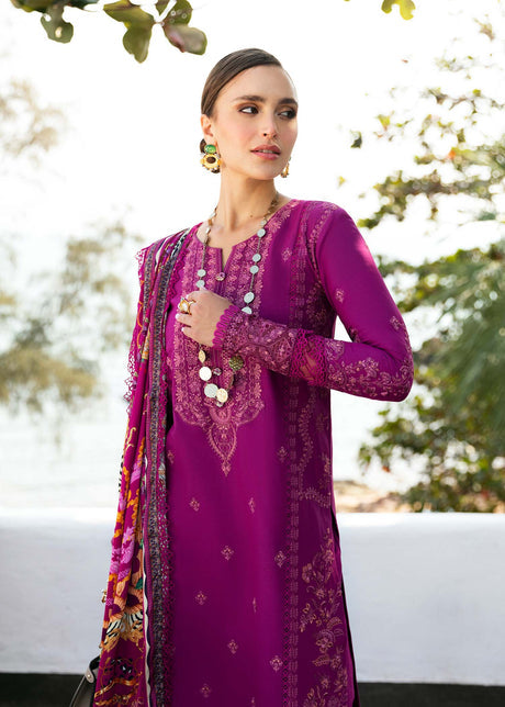 kanwal Malik | Mayal Luxury Lawn | Samar - Hoorain Designer Wear - Pakistani Ladies Branded Stitched Clothes in United Kingdom, United states, CA and Australia