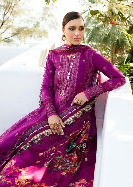 kanwal Malik | Mayal Luxury Lawn | Samar - Hoorain Designer Wear - Pakistani Ladies Branded Stitched Clothes in United Kingdom, United states, CA and Australia