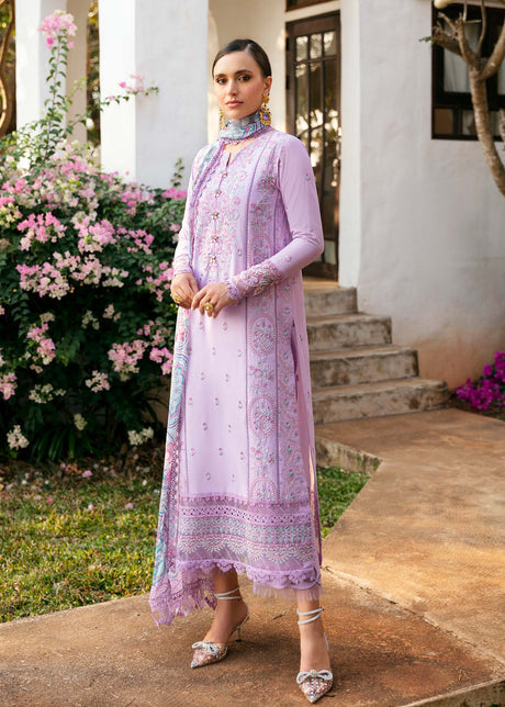 kanwal Malik | Mayal Luxury Lawn | Siham - Hoorain Designer Wear - Pakistani Ladies Branded Stitched Clothes in United Kingdom, United states, CA and Australia