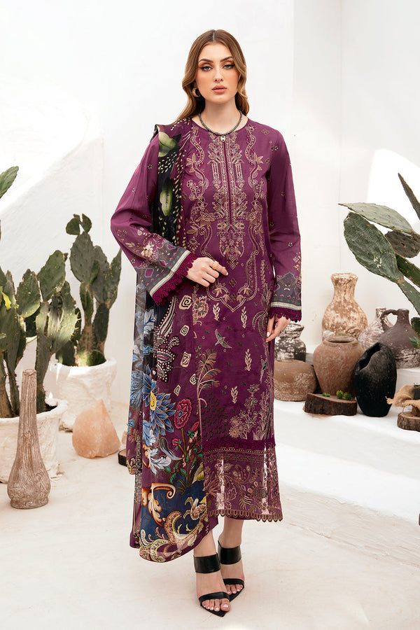 Ramsha | Ghazal Lawn 24 | G-205 - Hoorain Designer Wear - Pakistani Ladies Branded Stitched Clothes in United Kingdom, United states, CA and Australia
