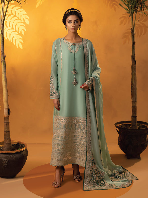 Faiza Faisal | Signature Pret Eid Edit | Marisa - Hoorain Designer Wear - Pakistani Ladies Branded Stitched Clothes in United Kingdom, United states, CA and Australia