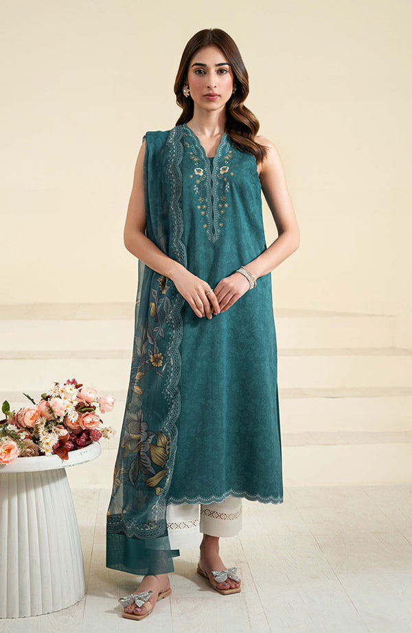 Seran | Daffodils Lawn 24 | Jules - Hoorain Designer Wear - Pakistani Ladies Branded Stitched Clothes in United Kingdom, United states, CA and Australia