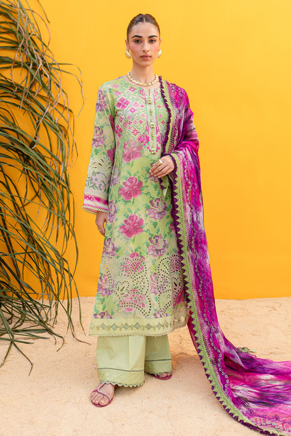 Nureh | Gardenia Lawn 24 | NS-139 A - Hoorain Designer Wear - Pakistani Ladies Branded Stitched Clothes in United Kingdom, United states, CA and Australia