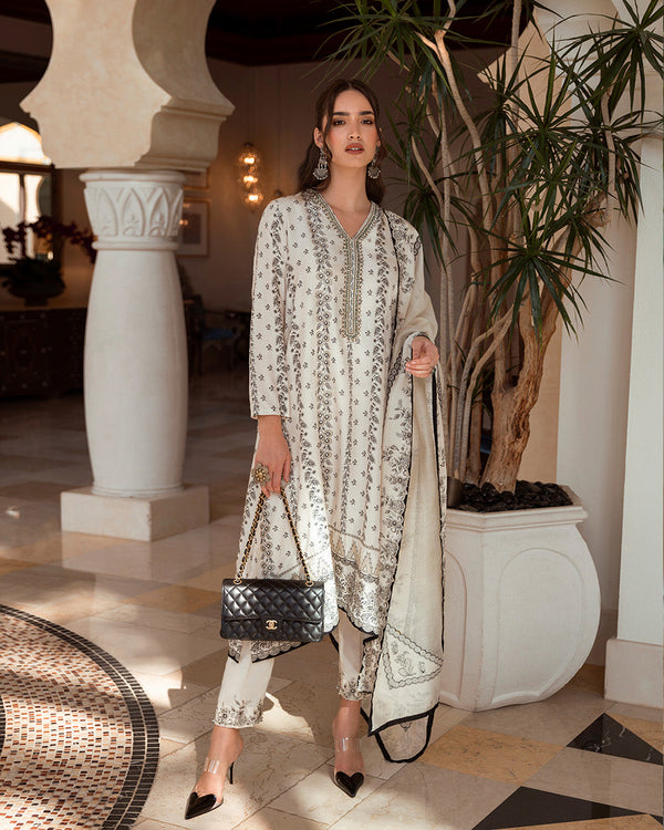 Faiza Saqlain | Zurina Luxury Pret | Mireya - Hoorain Designer Wear - Pakistani Ladies Branded Stitched Clothes in United Kingdom, United states, CA and Australia