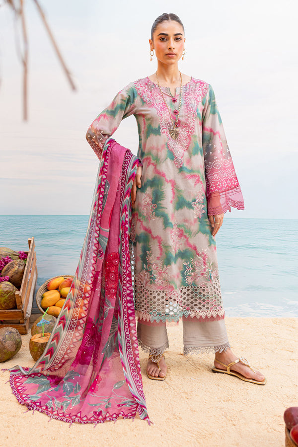 Nureh | Gardenia Lawn 24 | NS-137 A - Hoorain Designer Wear - Pakistani Ladies Branded Stitched Clothes in United Kingdom, United states, CA and Australia