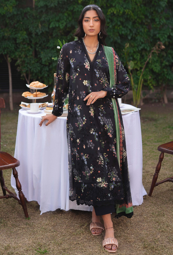 Humdum | Gardenia Lawn 24 |Printkari Lawn - PLG 01 - Hoorain Designer Wear - Pakistani Ladies Branded Stitched Clothes in United Kingdom, United states, CA and Australia