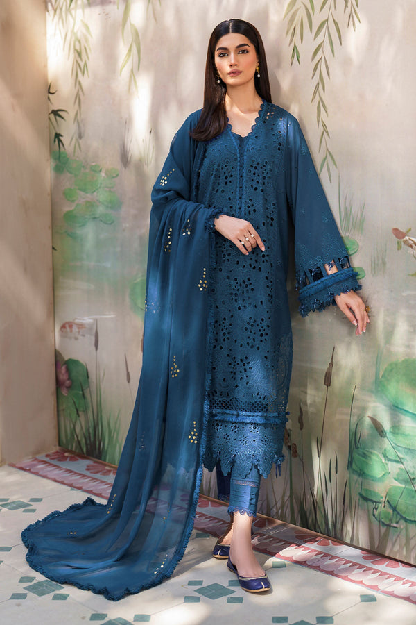 Nureh | Bazaar Lawn | NS-137 - Hoorain Designer Wear - Pakistani Ladies Branded Stitched Clothes in United Kingdom, United states, CA and Australia