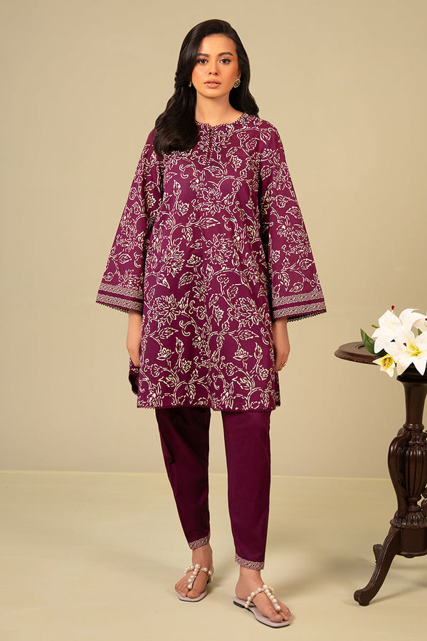 Cross Stitch | Daily Wear Lawn | CS-02 - Hoorain Designer Wear - Pakistani Ladies Branded Stitched Clothes in United Kingdom, United states, CA and Australia