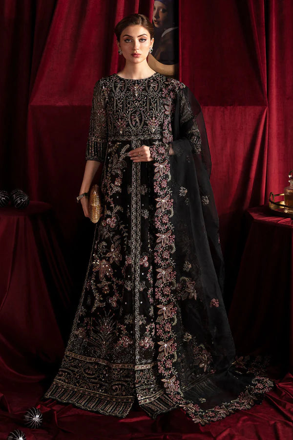 Nureh | Elanora Formals 24 | Rose - Hoorain Designer Wear - Pakistani Ladies Branded Stitched Clothes in United Kingdom, United states, CA and Australia