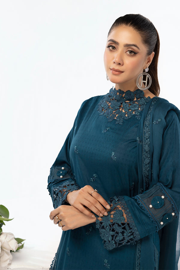 House of Nawab | Lawn Collection 24 | AMVI - Hoorain Designer Wear - Pakistani Ladies Branded Stitched Clothes in United Kingdom, United states, CA and Australia