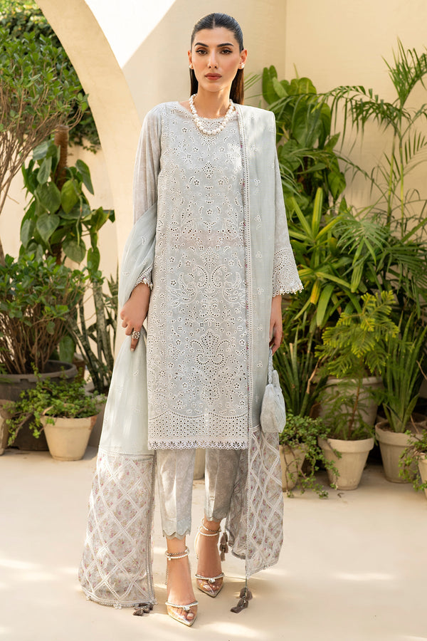Jazmin | Irish Lawn SS 24 | D2 - Hoorain Designer Wear - Pakistani Ladies Branded Stitched Clothes in United Kingdom, United states, CA and Australia