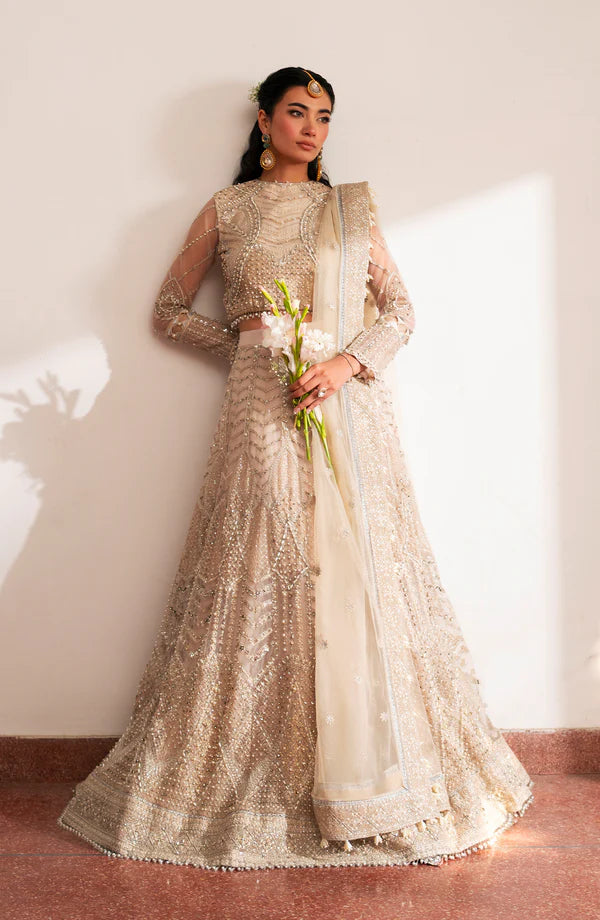 Eleshia | Khatoon Wedding Formals | Zeina - Hoorain Designer Wear - Pakistani Ladies Branded Stitched Clothes in United Kingdom, United states, CA and Australia