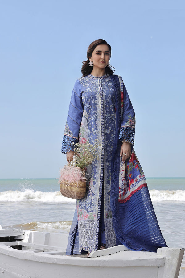 Maryam Hussain | Luxury Lawn 24 | AYRA - Hoorain Designer Wear - Pakistani Ladies Branded Stitched Clothes in United Kingdom, United states, CA and Australia