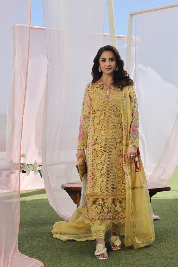 Maryam Hussain | Luxury Lawn 24 | TROPICA - Hoorain Designer Wear - Pakistani Ladies Branded Stitched Clothes in United Kingdom, United states, CA and Australia