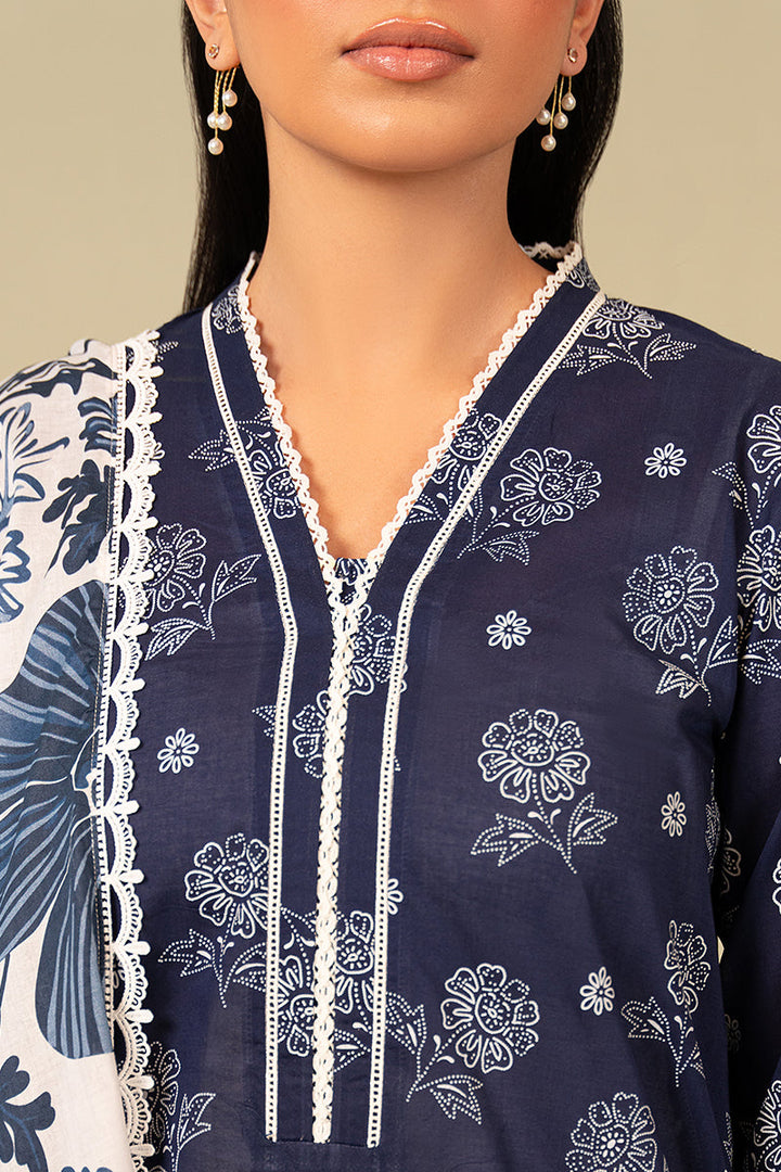 Cross Stitch | Daily Wear Lawn | CS-08 - Hoorain Designer Wear - Pakistani Ladies Branded Stitched Clothes in United Kingdom, United states, CA and Australia