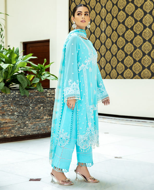 House of Nawab | Lawn Collection 24 | MIRAAL - Hoorain Designer Wear - Pakistani Ladies Branded Stitched Clothes in United Kingdom, United states, CA and Australia