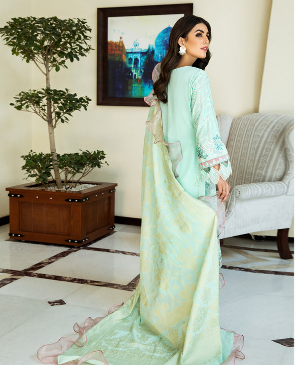 House of Nawab | Lawn Collection 24 | RAIFAH - Hoorain Designer Wear - Pakistani Ladies Branded Stitched Clothes in United Kingdom, United states, CA and Australia