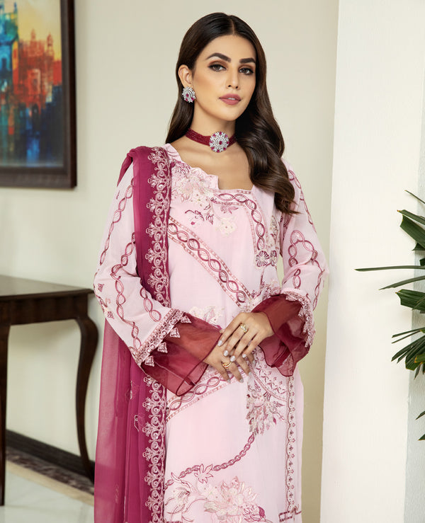 House of Nawab | Lawn Collection 24 | TAMANNA - Hoorain Designer Wear - Pakistani Ladies Branded Stitched Clothes in United Kingdom, United states, CA and Australia