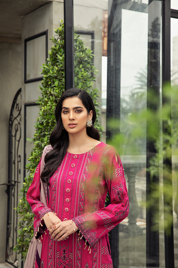 House of Nawab | Lawn Collection 24 | BISHA - Hoorain Designer Wear - Pakistani Ladies Branded Stitched Clothes in United Kingdom, United states, CA and Australia