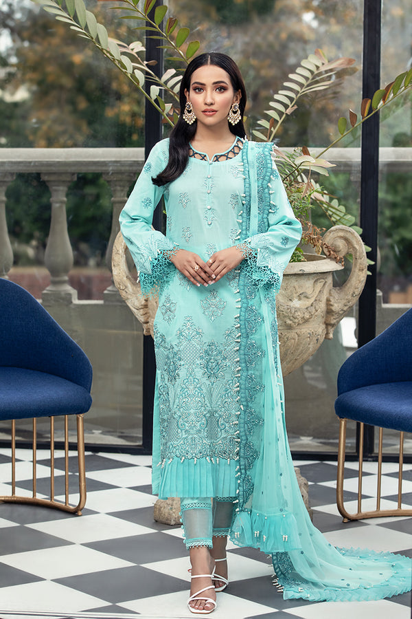 House of Nawab | Lawn Collection 24 | MOSIYA - Hoorain Designer Wear - Pakistani Ladies Branded Stitched Clothes in United Kingdom, United states, CA and Australia