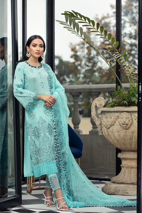 House of Nawab | Lawn Collection 24 | MOSIYA - Hoorain Designer Wear - Pakistani Ladies Branded Stitched Clothes in United Kingdom, United states, CA and Australia