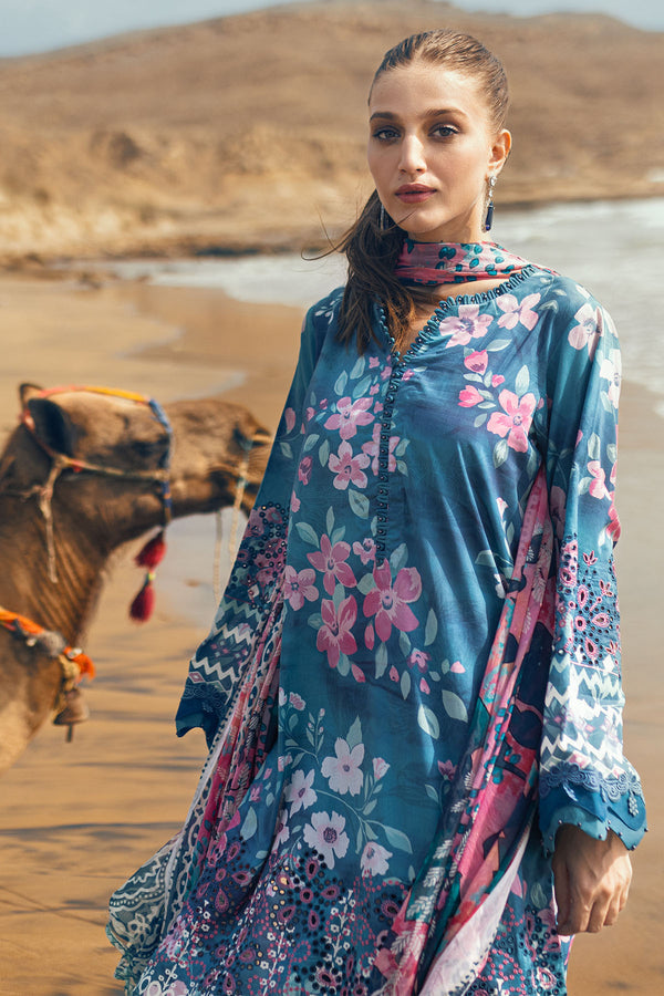Nureh | Gardenia Lawn 24 | N-03 - Hoorain Designer Wear - Pakistani Ladies Branded Stitched Clothes in United Kingdom, United states, CA and Australia