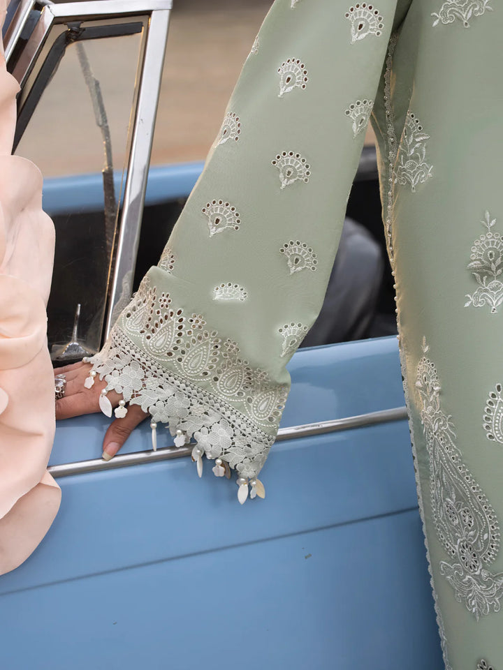 Faiza Faisal | Maya Luxury Lawn | Elena - Hoorain Designer Wear - Pakistani Ladies Branded Stitched Clothes in United Kingdom, United states, CA and Australia